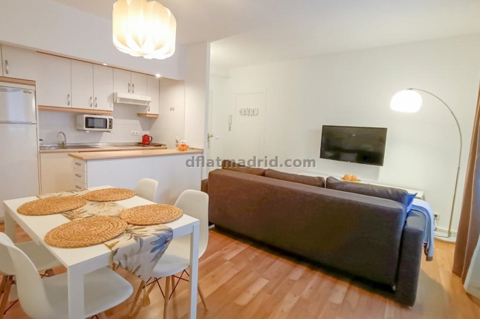 Apartamento interior en Almagro totalmente amueblado #210 en Madrid