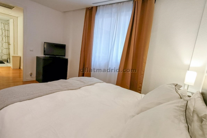 Apartamento interior en Almagro totalmente amueblado #210 en Madrid
