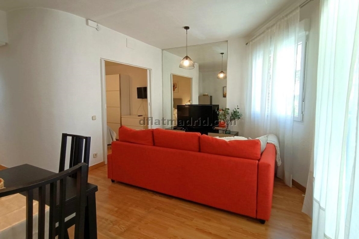 Apartamento Céntrico en Chamberi de 1 Dormitorio con terraza #228 en Madrid