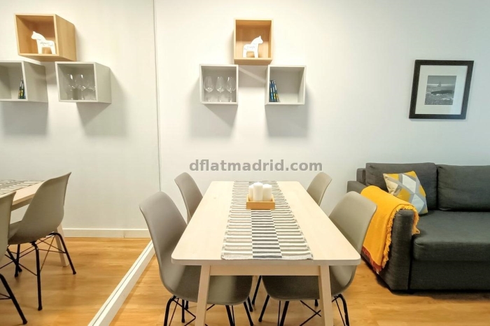 Apartamento Céntrico en Chamberi de 1 Dormitorio con terraza #236 en Madrid