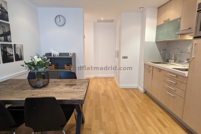 Apartamento Céntrico en Chamberi de 1 Dormitorio #237 en Madrid