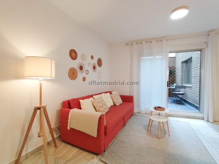 Apartamento Céntrico en Chamberi de 1 Dormitorio con terraza #483 en Madrid