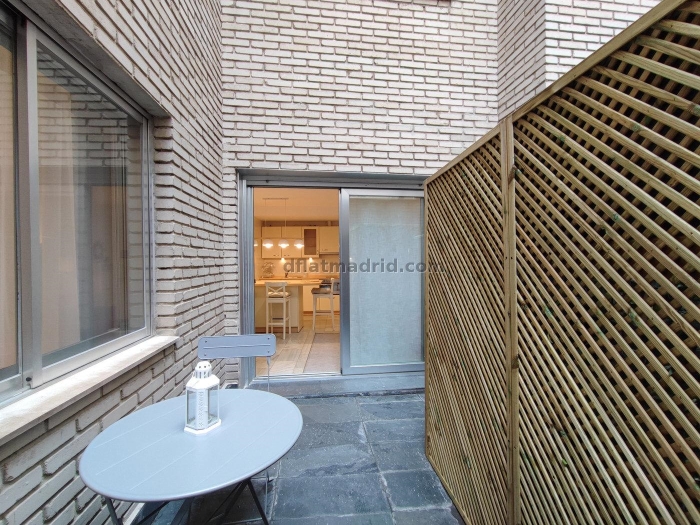 Apartamento Céntrico en Chamberi de 1 Dormitorio con terraza #483 en Madrid