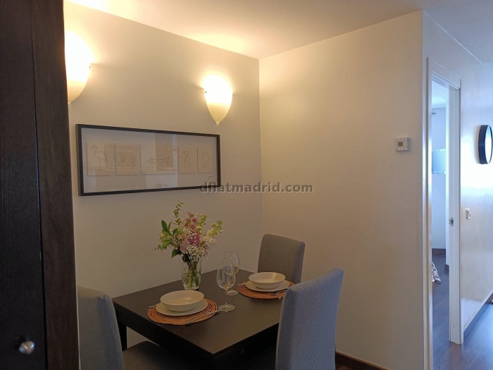 Apartamento Céntrico en Chamberi de 1 Dormitorio #557 en Madrid