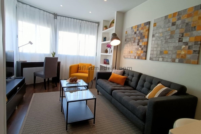 Apartamento Céntrico en Chamberi de 1 Dormitorio #557 en Madrid