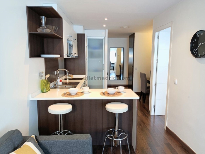 Apartamento Céntrico en Chamberi de 1 Dormitorio #557 en Madrid