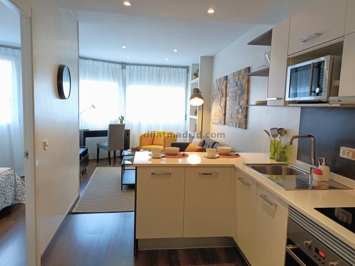 Apartamento Céntrico en Chamberi de 1 Dormitorio #557 en Madrid