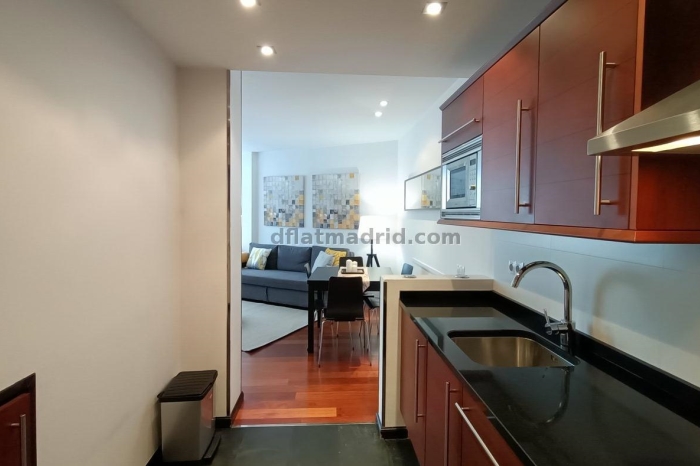 Apartamento Céntrico en Chamberi de 1 Dormitorio #574 en Madrid