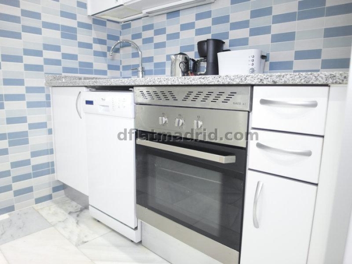 Apartamento Céntrico en Chamberi de 1 Dormitorio #1650 en Madrid