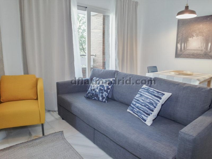 Apartamento Céntrico en Chamberi de 1 Dormitorio #1650 en Madrid