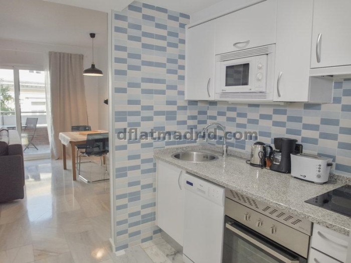 Apartamento Céntrico en Chamberi de 1 Dormitorio #1650 en Madrid