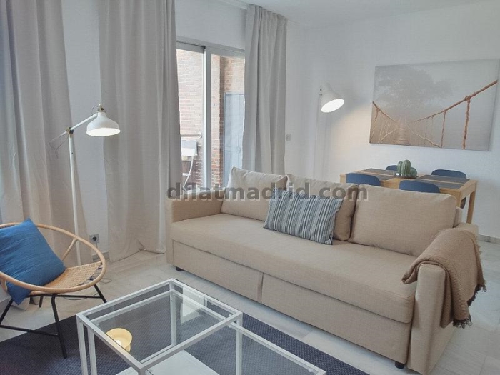 Apartamento Céntrico en Chamberi de 1 Dormitorio con terraza #1749 en Madrid