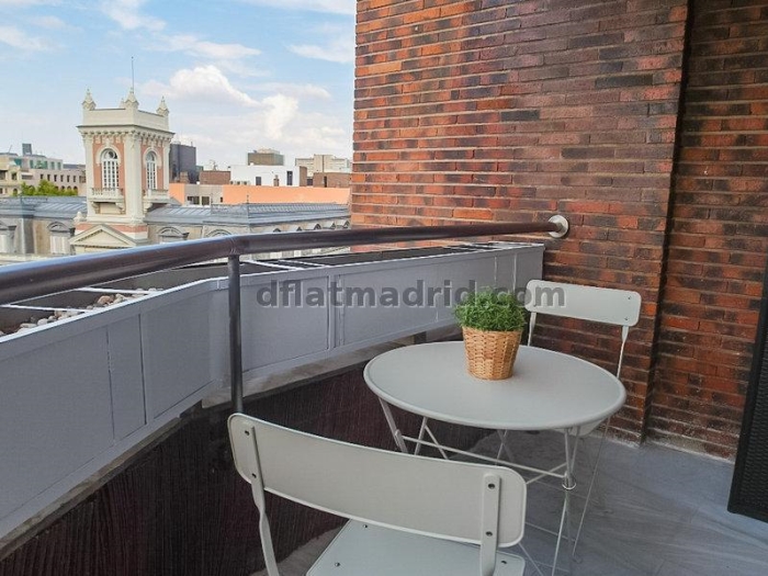Apartamento Céntrico en Chamberi de 1 Dormitorio con terraza #1749 en Madrid