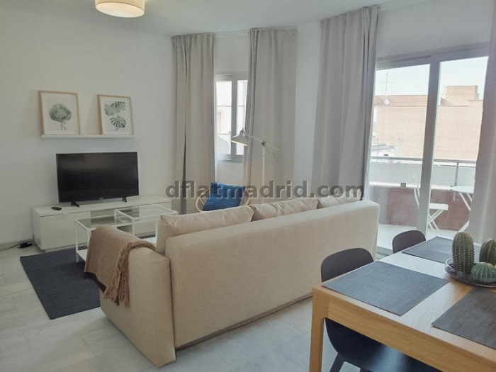 Apartamento Céntrico en Chamberi de 1 Dormitorio con terraza #1749 en Madrid