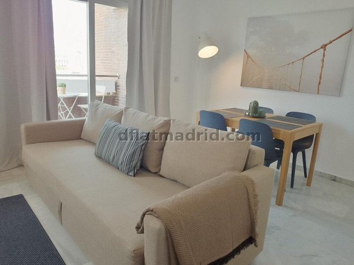 Apartamento Céntrico en Chamberi de 1 Dormitorio con terraza #1749 en Madrid