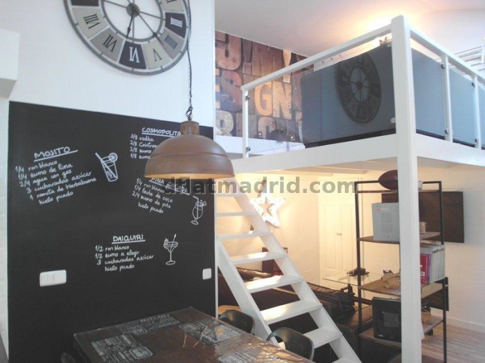 Apartamento Tranquilo en Centro de 2 Dormitorios #1639 en Madrid