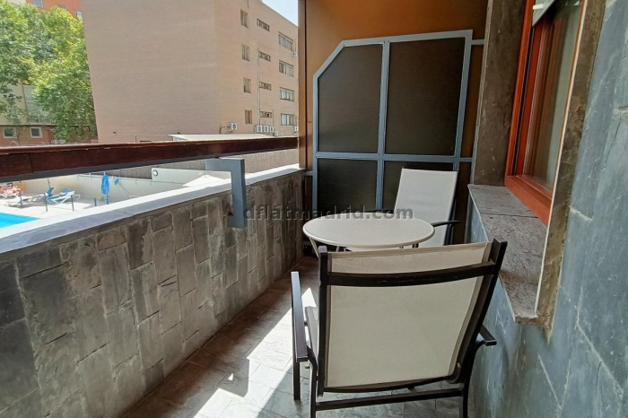 Apartamento en Chamartin de 1 Dormitorio con terraza #149 en Madrid