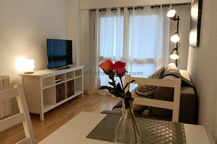 Apartamento en Chamartin de 1 Dormitorio con terraza #153 en Madrid