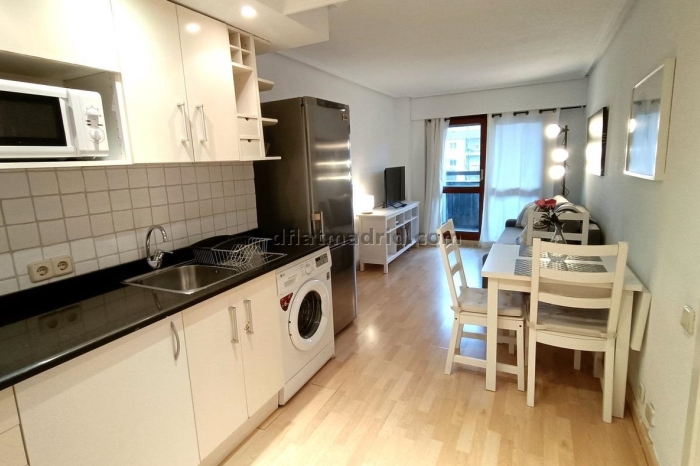 Apartamento en Chamartin de 1 Dormitorio con terraza #153 en Madrid