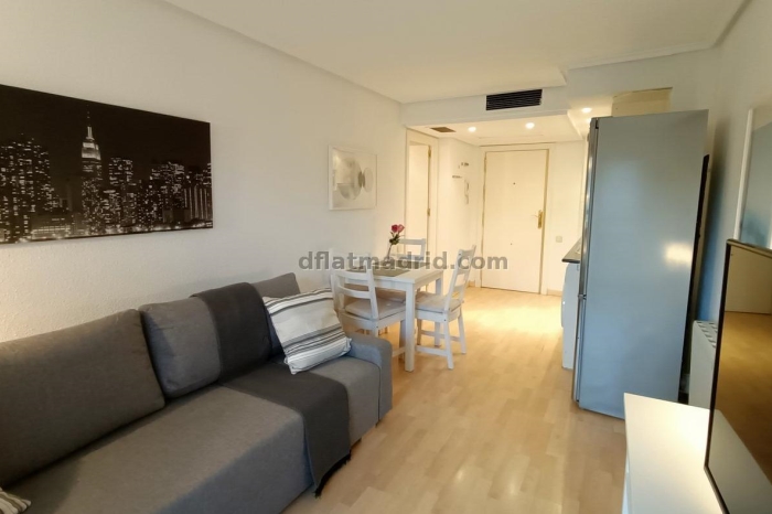 Apartamento en Chamartin de 1 Dormitorio con terraza #153 en Madrid