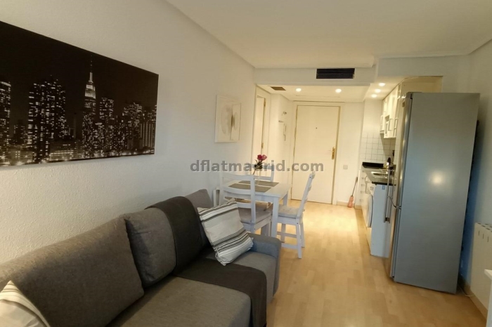 Apartamento en Chamartin de 1 Dormitorio con terraza #153 en Madrid