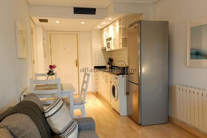 Apartamento en Chamartin de 1 Dormitorio con terraza #153 en Madrid