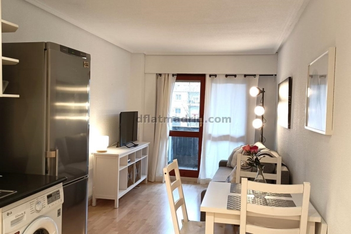 Apartamento en Chamartin de 1 Dormitorio con terraza #153 en Madrid