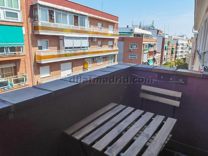 Apartamento Luminoso en Chamartin de 1 Dormitorio #163 en Madrid