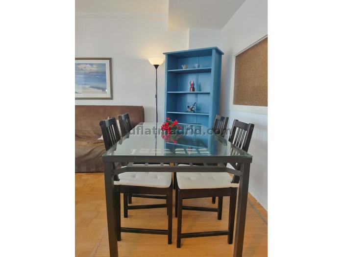 Apartamento Luminoso en Chamartin de 1 Dormitorio #163 en Madrid