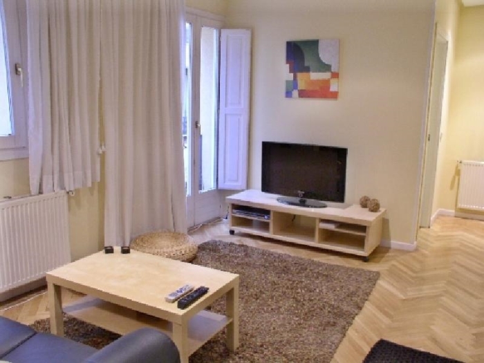 Apartamento Luminoso en Centro de 1 Dormitorio #324 en Madrid