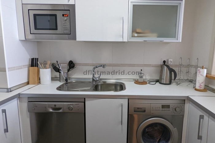 Apartamento Tranquilo en Chamartin de 1 Dormitorio #537 en Madrid