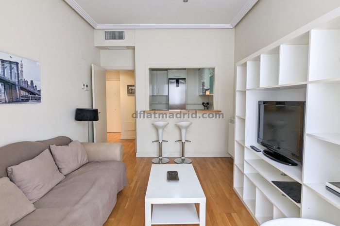 Apartamento Tranquilo en Chamartin de 1 Dormitorio #545 en Madrid