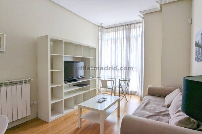 Apartamento Tranquilo en Chamartin de 1 Dormitorio #545 en Madrid