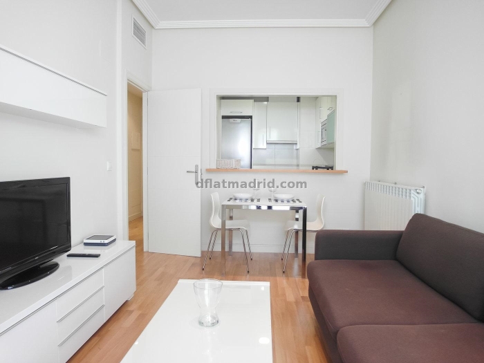 Apartamento Tranquilo en Chamartin de 1 Dormitorio #550 en Madrid