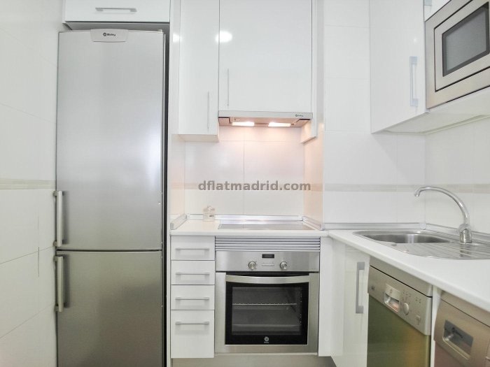 Apartamento Tranquilo en Chamartin de 1 Dormitorio #550 en Madrid