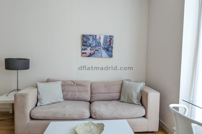 Apartamento Tranquilo en Chamartin de 1 Dormitorio #555 en Madrid