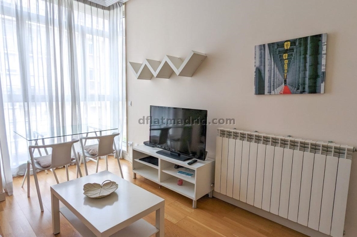 Apartamento Tranquilo en Chamartin de 1 Dormitorio #555 en Madrid