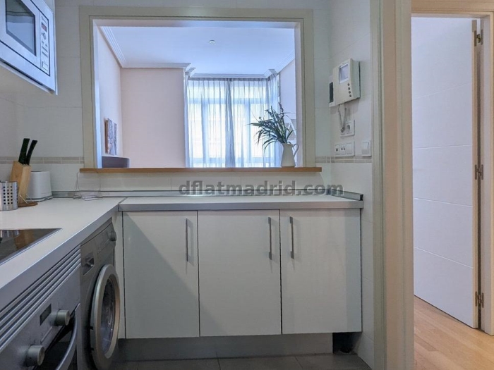 Apartamento Tranquilo en Chamartin de 1 Dormitorio #555 en Madrid