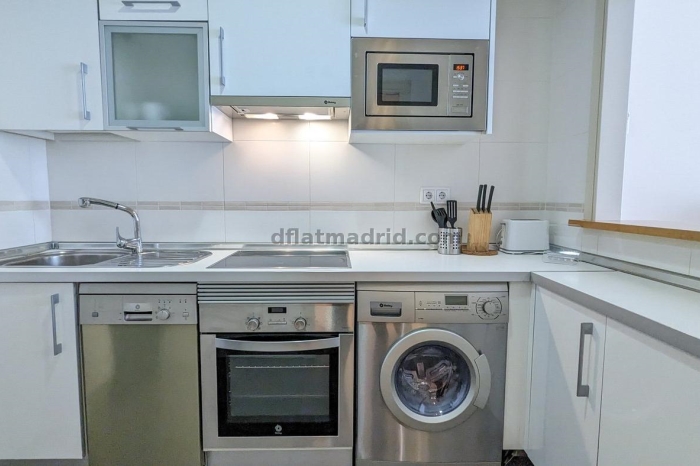 Apartamento Tranquilo en Chamartin de 1 Dormitorio #555 en Madrid