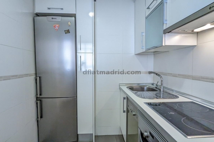 Apartamento Tranquilo en Chamartin de 1 Dormitorio #555 en Madrid