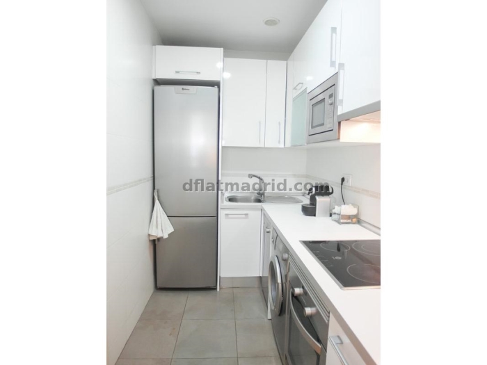 Apartamento Tranquilo en Chamartin de 1 Dormitorio #558 en Madrid