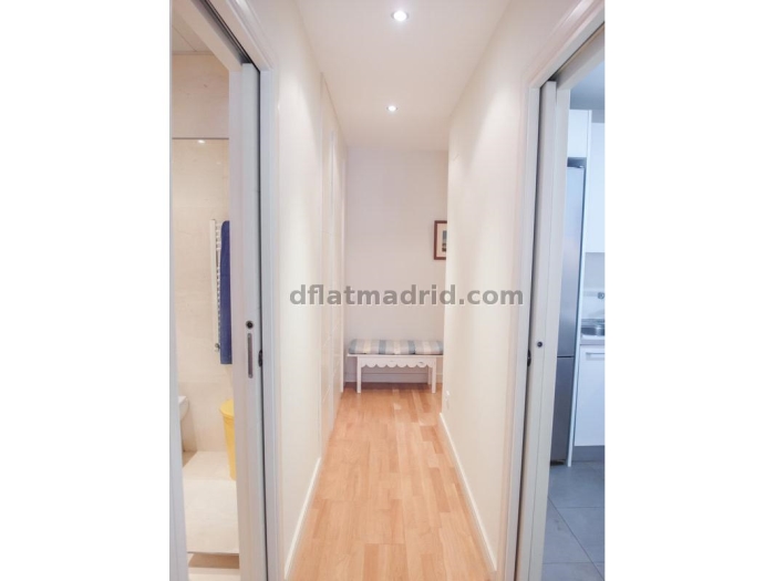 Apartamento Tranquilo en Chamartin de 1 Dormitorio #558 en Madrid