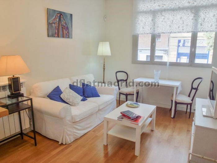 Apartamento Tranquilo en Chamartin de 1 Dormitorio #558 en Madrid