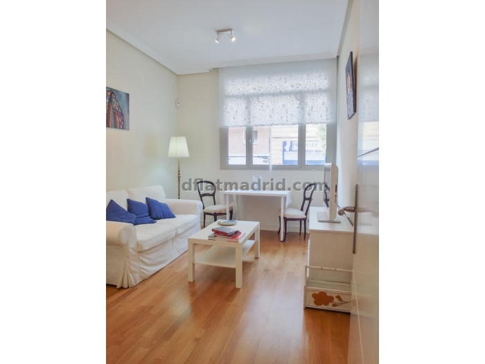 Apartamento Tranquilo en Chamartin de 1 Dormitorio #558 en Madrid