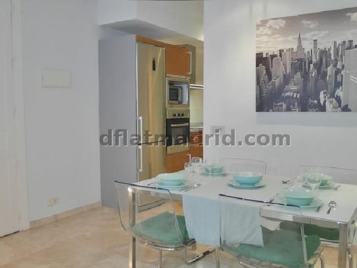 Apartamento Céntrico en Salamanca de 1 Dormitorio #808 en Madrid