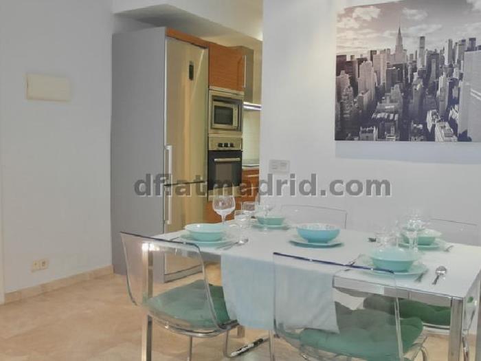 Apartamento Céntrico en Salamanca de 1 Dormitorio #808 en Madrid