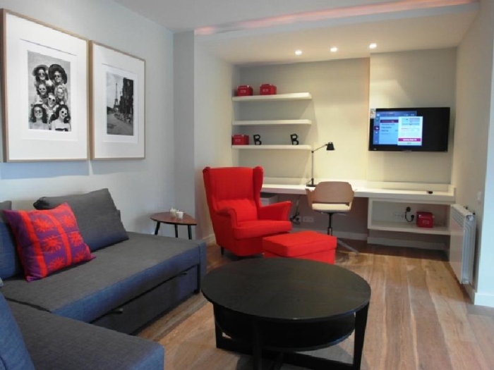 Apartamento Amplio en Chamartin de 1 Dormitorio #946 en Madrid