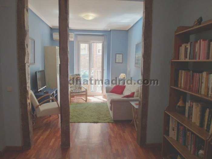 Spacious Apartment in Centro of 2 Bedrooms #1409 in Madrid