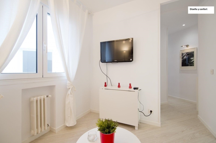 Apartamento Tranquilo en Chamartin de 0 Dormitorio #1430 en Madrid