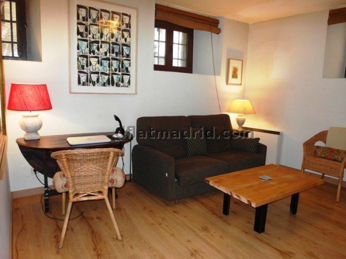 Apartamento Acogedor en Centro de 1 Dormitorio #1515 en Madrid